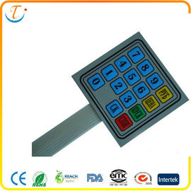 Dome Keys tactile Membrane Switch Panel Membrane Keypad For Electronics