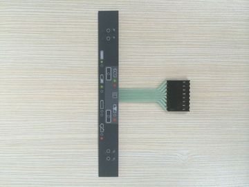 LED Light Flexible Membrane Switch Autotype PC / PET Overlay For Electronic Appliance