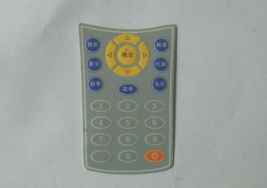 Custom PC And PET Membrane Graphic Overlay For Control Panel , 0.05 to 1.0mm 