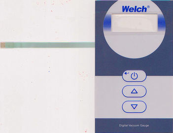 Silk-screen Printed Membrane Switch and backlight membrane  keypad auotype pet and 3M adhesive with metal dome and led