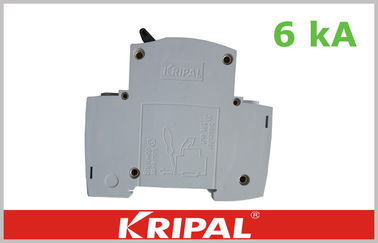 Pemutus Sirkuit Miniatur Mini 6KA 4,5KA 1 Pole 2 Pole 3 Pole 4 Pole 1 ~ 63A MCB CURVE: B, C, D