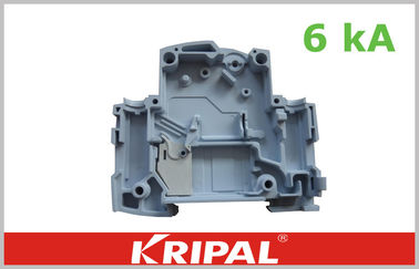 Pemutus Sirkuit Miniatur Mini 6KA 4,5KA 1 Pole 2 Pole 3 Pole 4 Pole 1 ~ 63A MCB CURVE: B, C, D