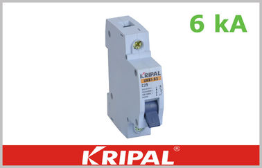 Pemutus Sirkuit Miniatur Mini 6KA 4,5KA 1 Pole 2 Pole 3 Pole 4 Pole 1 ~ 63A MCB CURVE: B, C, D