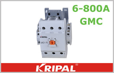 GMC 9 ~ 85A 3 Tiang AC / DC AC Magnetic Contactor Switch dengan UL Persetujuan Opsional aksesoris