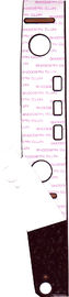 Moisture Proof Graphic Overlay Multicoloured With 3M Adhesive graphic overlayer  autotype pet 3M adhesive